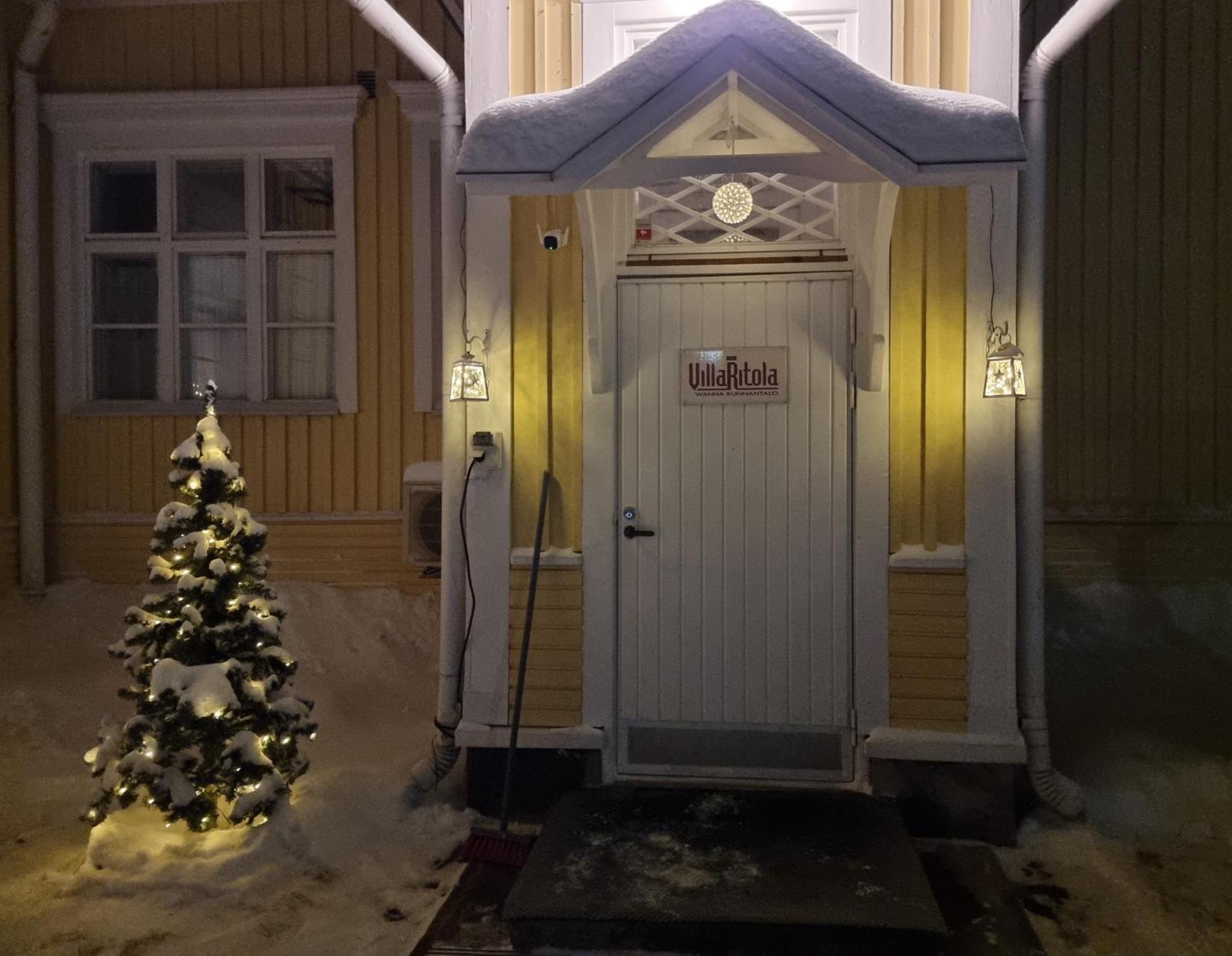 Wanha Kunnantalo Apartman Pudasjarvi Kültér fotó